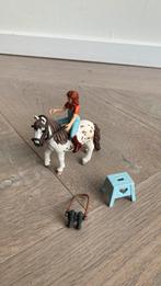 Schleich set pony met ruiter, Ophalen of Verzenden, Zo goed als nieuw
