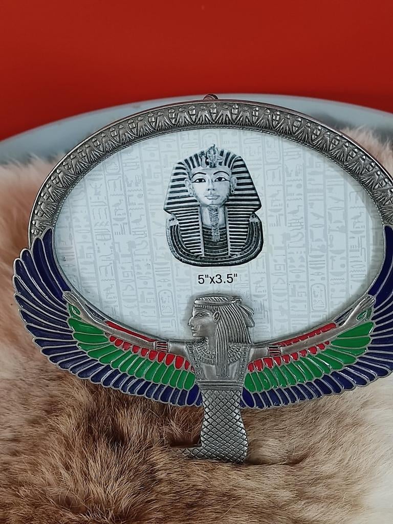 Fotolijst met Godin Isis - Vruchtbaarheid & Magie, Verzamelen, Beelden en Beeldjes, Zo goed als nieuw, Ophalen of Verzenden