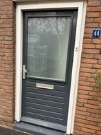 Voordeur met HR ++ glas en 3 punts slot, Deurkozijn, Zo goed als nieuw, 150 tot 225 cm, Hout