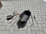 Brocante gietijzeren kolenkit, Antiek en Kunst, Antiek | Woonaccessoires, Ophalen