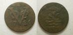 Zeeland VOC Duit 1786 over 177. -- Onbeschreven overslag, Postzegels en Munten, Munten | Nederland, Ophalen of Verzenden, Vóór koninkrijk