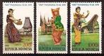 Indonesie Zonnebloem nr 1448/50 postfris 1991, Ophalen of Verzenden, Postfris, Zuidoost-Azië