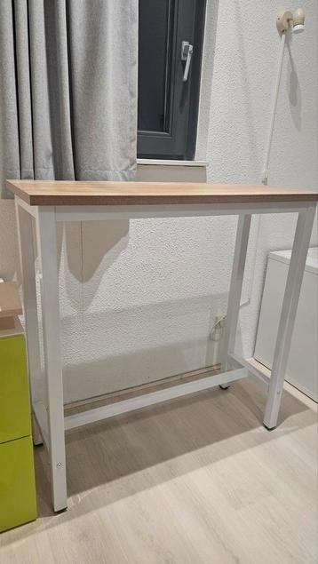 Hoge wand tafel 100x40x100 beschikbaar voor biedingen