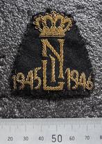 Stoffen goudgeborduurde uitvoering Voortrekkers embleem KNIL, Verzenden, Landmacht, Nederland, Embleem of Badge