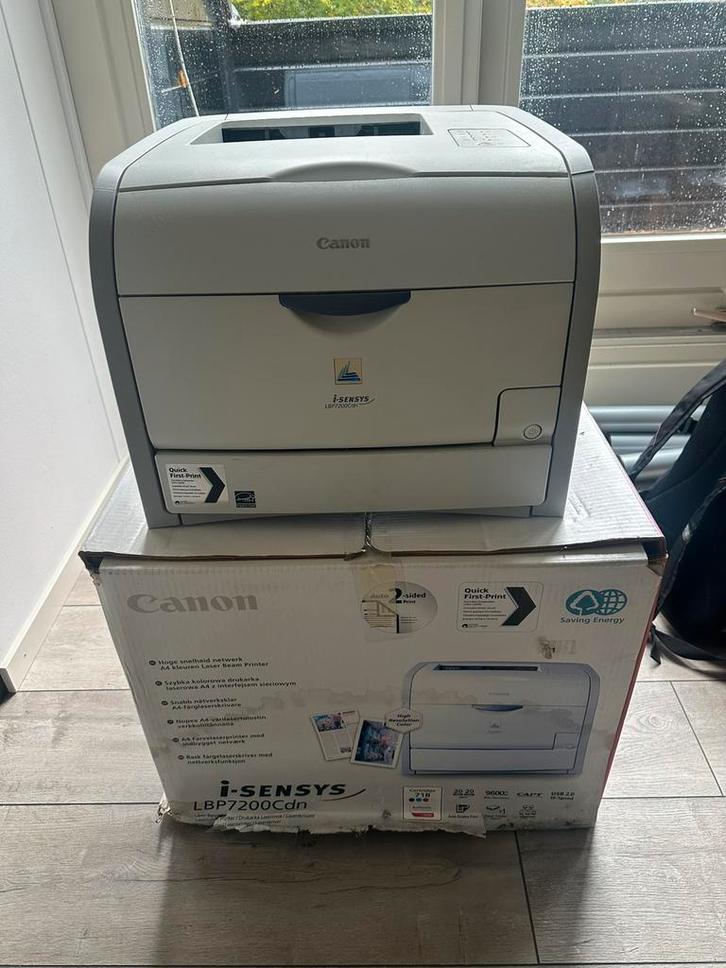 Canon LBP-7200Cdn, Computers en Software, Printers, Gebruikt, Printer, Laserprinter, Kleur printen, Ophalen