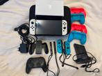 Nintendo switch oled., Spelcomputers en Games, Spelcomputers | Nintendo Switch, Ophalen, Gebruikt, Met 3 controllers of meer, Switch OLED