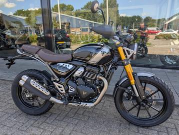 Triumph Scrambler 400 X Nu met &#8364; 350,- accessoires! beschikbaar voor biedingen
