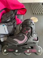 Skeelers, Oxelo, dames, maat 40 incl. tas & bescherming, Gebruikt, Inline skates 4 wielen, Dames, Ophalen