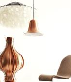 Pantop hanglamp koper | Panton | Verpan | designklassieker, Huis en Inrichting, Lampen | Hanglampen, ., Design, Nieuw, Ophalen of Verzenden