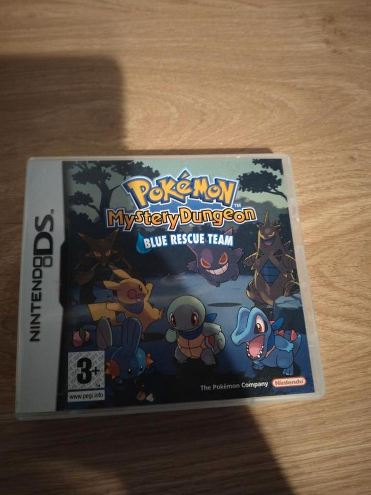 Pokémon Mystery Dungeon: Blue Rescue Team (DS), Spelcomputers en Games, Games | Nintendo DS, Zo goed als nieuw, Puzzel en Educatief
