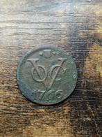 Duit VOC 1766 Utrecht, Postzegels en Munten, Munten | Nederland, Overige waardes, Ophalen of Verzenden, Vóór koninkrijk, Losse munt