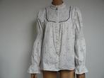 NOTES de NORD blouse romantisch pastel bloemen 42 zga NIEUW, Wit, Maat 42/44 (L), Ophalen of Verzenden, Zo goed als nieuw