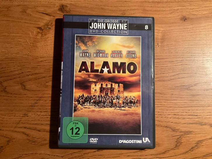 6). ALAMO met John Wayne, Richard Widmark, Laurence Harvey., Cd's en Dvd's, Dvd's | Actie, Zo goed als nieuw, Alle leeftijden