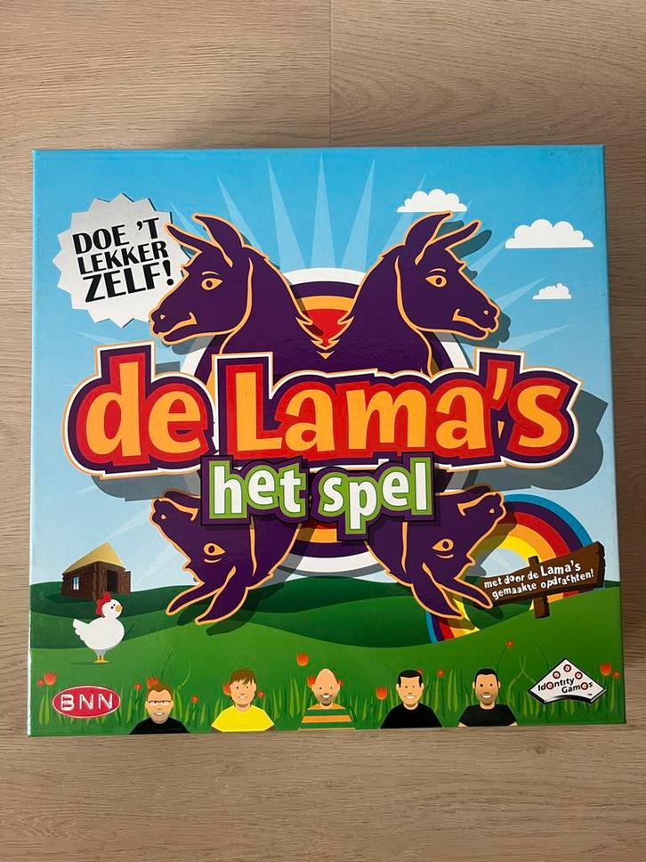 De Lama's het spel, Hobby en Vrije tijd, Gezelschapsspellen | Bordspellen, Gebruikt, Drie of vier spelers, Ophalen