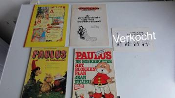 Paulus de Boskabouter boekjes antiek en ABC boekje beschikbaar voor biedingen
