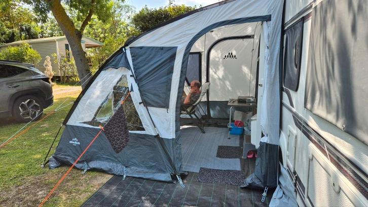 Mooie voortent Obelink Verona als nieuw teab, Caravans en Kamperen, Tenten, tot en met 4, Zo goed als nieuw, Ophalen of Verzenden