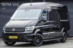 Volkswagen Crafter L3H3 177Pk Aut. | 3500 kg. Trekgewicht |, Auto's, Bestelauto's, Stof, Gebruikt, Zwart, 4 cilinders
