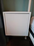 2x Ikea Eket kastje - wit, Huis en Inrichting, Slaapkamer | Nachtkastjes, Ophalen, Minder dan 45 cm, Zo goed als nieuw, Minder dan 55 cm