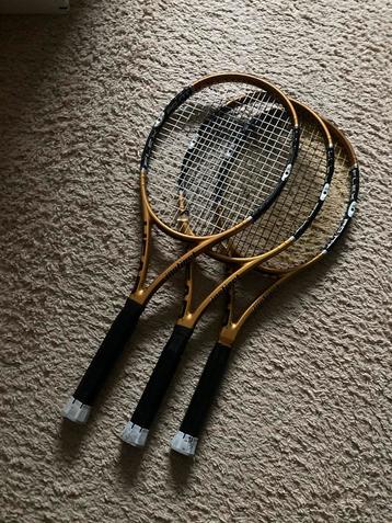 3x Head Instinct Flexpoint + 1 Microgel. Gripmaat is L4. beschikbaar voor biedingen