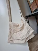 Stoffen witte schoudertas, Ophalen of Verzenden, Wit