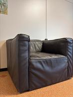 Deze zit fantastisch! Fauteuil van leer., Ophalen, Gebruikt, 50 tot 75 cm, Leer
