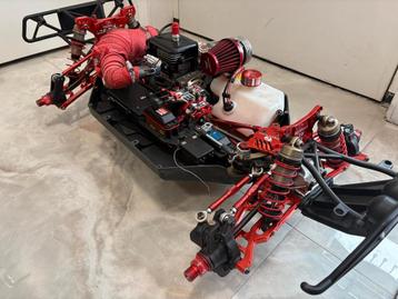 Losi 5ive-T zenoah 32cc, Rijklaar met zender & ontvanger  beschikbaar voor biedingen