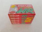 5-pack Maxell UR 90 cassettes (nieuw), Cd's en Dvd's, Cassettebandjes, 2 t/m 25 bandjes, Overige genres, Ophalen of Verzenden