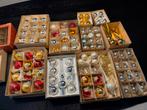 Oude vintage kerstversiering. Kerstballen + pieken + pegels., Diversen, Kerst, Ophalen of Verzenden, Gebruikt