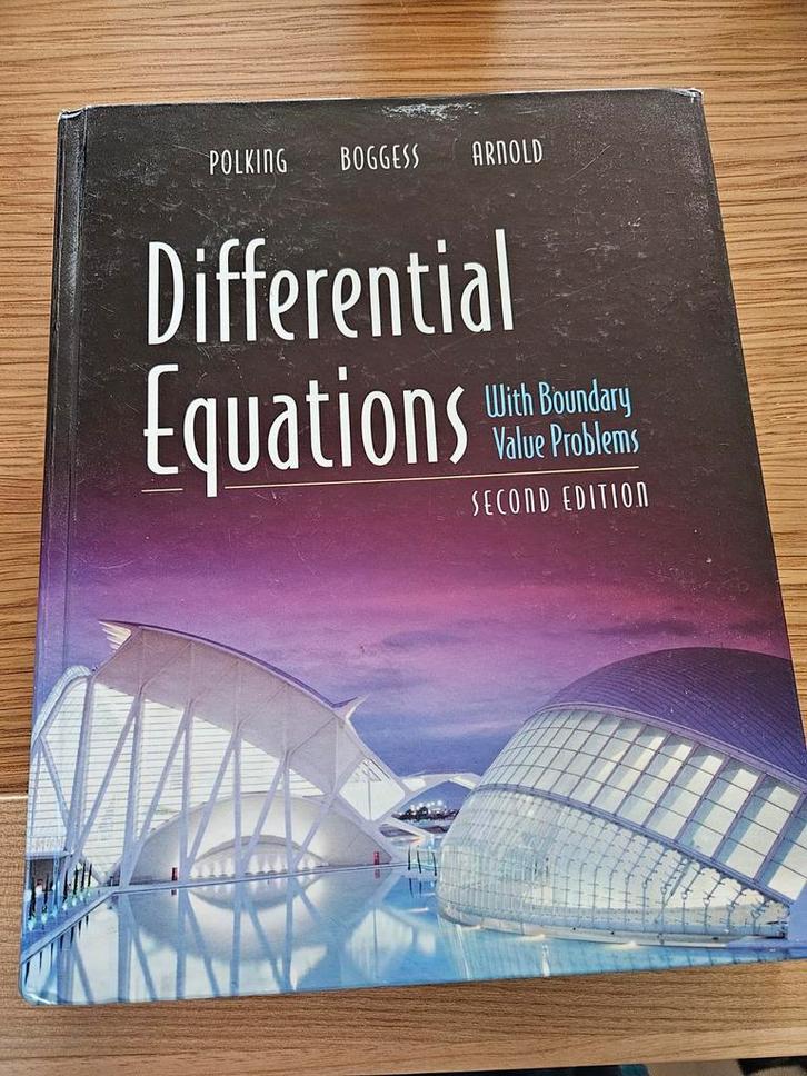 Differential Equations - Polking, Boggess, Arnold, Boeken, Studieboeken en Cursussen, Gelezen, HBO, Beta, Ophalen of Verzenden