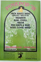 Paginagrote A3 advertentie PINKPOP 1975 NAZARETH Jack Bruce, Ophalen of Verzenden