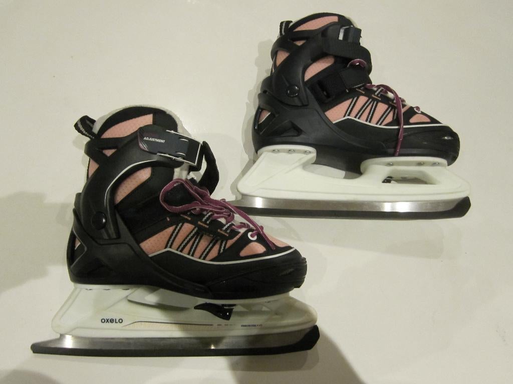 Oxelo verstelbare schaatsen maat 35-38., Sport en Fitness, Schaatsen, Ophalen of Verzenden, Zo goed als nieuw, IJshockeyschaatsen