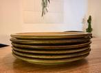 Set van 6 vintage dinerborden, Ophalen, Gebruikt, Overige stijlen, Bord(en)