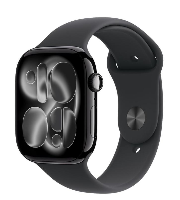 APPLE Watch Series 11 GPS + Cellular - 46mm black Geseald, Sieraden, Tassen en Uiterlijk, Smartwatches, Zo goed als nieuw, iOS