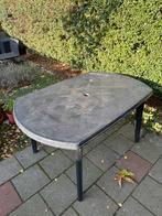 Tuin tafel - Jardin Netherlands, Tuin en Terras, Ophalen, Gebruikt, Ovaal, Kunststof