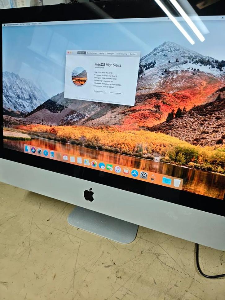 Apple iMac 21.5 Inch mid 2010 A1311 i3 6GB 500GB Harddisk, Computers en Software, Apple Desktops, Gebruikt, iMac, HDD, 2 tot 3 Ghz