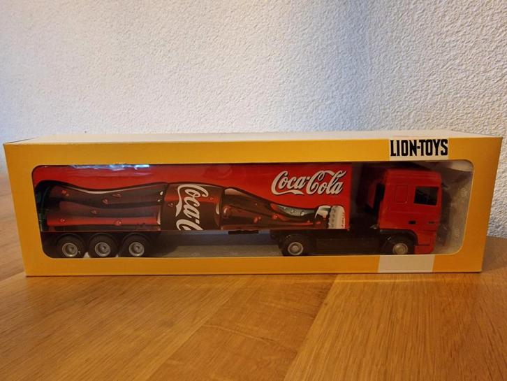 Coca Cola Lion Toys Modelauto 1:50 - Nieuw in Doos, Hobby en Vrije tijd, Modelauto's | 1:50, Nieuw, Bus of Vrachtwagen, Lion Toys