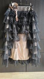 Superstar - gelaagde rok mt. M, Kleding | Dames, Rokken, Maat 38/40 (M), Zwart, Ophalen of Verzenden, Gedragen