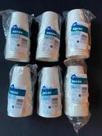 84 Kartonnen Bekers - Ideaal voor Feestjes!, Ophalen of Verzenden, Nieuw