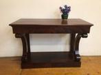 wandtafel/ sitetable trumeau mahonie, Antiek en Kunst, Ophalen