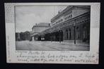 1902 ANSICHTKAART DEN HAAG STATION S.S STAATSSPOOR, Verzamelen, Gelopen, Zuid-Holland, Ophalen of Verzenden, Voor 1920