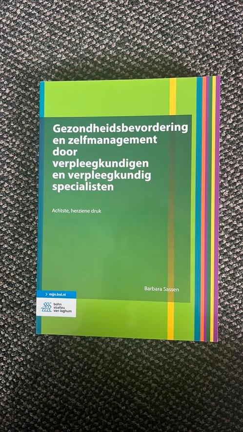 Gezondheidsbevordering en zelfmanagement door verpleegkundig, Boeken, Studieboeken en Cursussen, Zo goed als nieuw, HBO, Ophalen of Verzenden