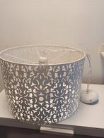 Lampenkap, metaal wit, 25 tot 50 cm, Wit, Rond, Ophalen of Verzenden