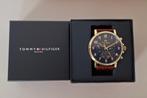NIEUW Tommy Hilfiger horloge, Sieraden, Tassen en Uiterlijk, Horloges | Heren, Overige merken, Leer, Staal, Polshorloge