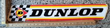 Vintage sticker autoband merk Dunlop autosport autorace  beschikbaar voor biedingen