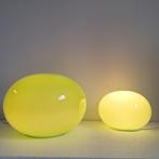 Set of two glass table lamps by ILU di Vetro, Ophalen, Minder dan 50 cm