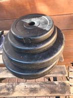 Halterschijven gewichten  25 mm  8 stuks, Ophalen, Zo goed als nieuw, Halterschijven