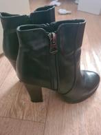 Enkellaarsjes high heels mt 39 zwart, Ophalen, Hoge laarzen, Zwart, Zo goed als nieuw
