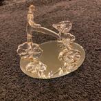 Kristal fietsje met gouden accenten, Verzamelen, Swarovski, Ophalen of Verzenden, Zo goed als nieuw, Figuurtje