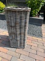 Bloembak riet, Tuin en Terras, Bloembakken en Plantenbakken, Ophalen, Zo goed als nieuw, Rond, Minder dan 60 cm