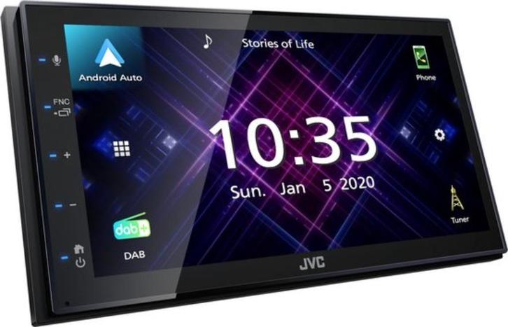 JVC KW-M565DBT Multimedia radio met Carplay & Android Auto, Auto diversen, Autoradio's, Zo goed als nieuw, Ophalen of Verzenden